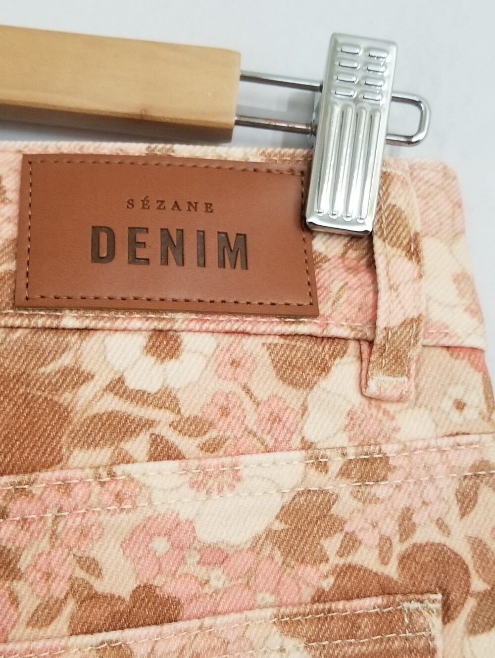 NWT Sezane Wide Leg Trouser Jeans Size 40 Medium - Picture 7 of 11